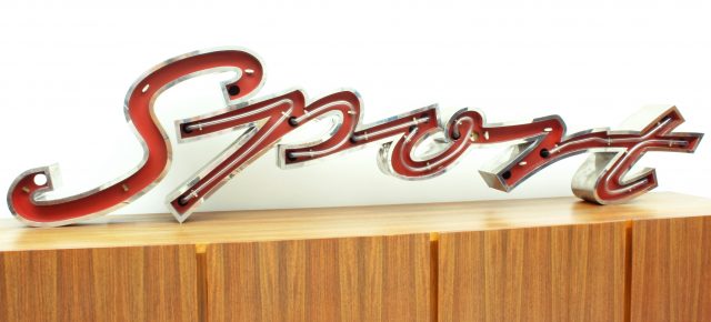 Large Illuminated Neon Lettering I