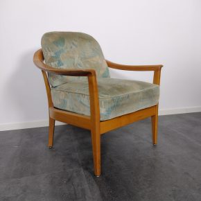 #198 Cherry Wood Easy Chair