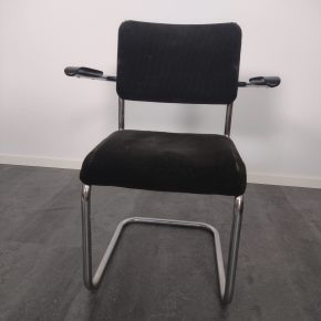 #169 Chrome Office Or Dining Chair • Model 1125