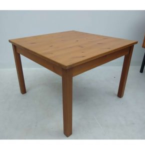 #135 Small Pine Wood Coffee & Side Table