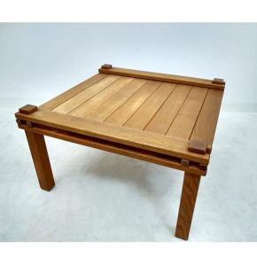 #93 Set Of 2 Ash Wood Coffee Tables