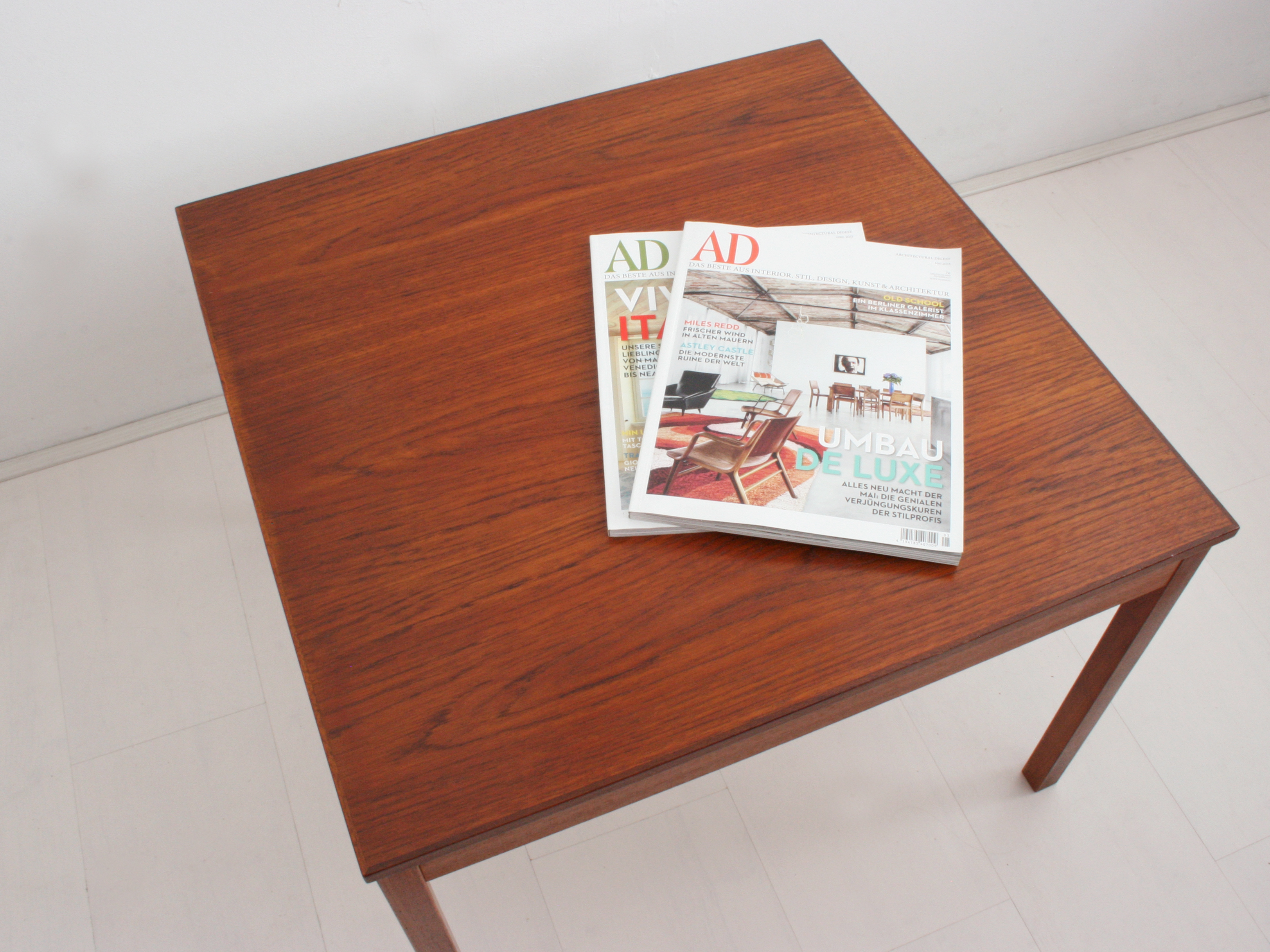 Teak Side Table Good Old Vintage • Design Furniture from the 50s, 60s