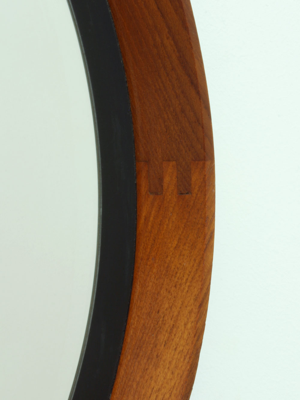 Solid Teak Mirror Good Old Vintage • Design Furniture from the 50s