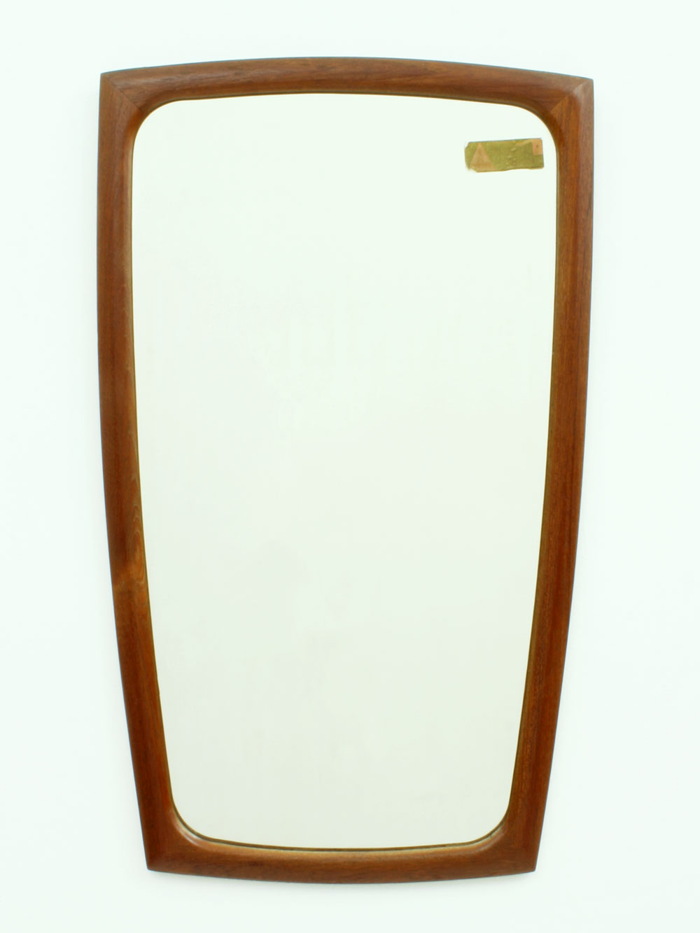 Solid Teak Mirror Good Old Vintage • Design Furniture from the 50s