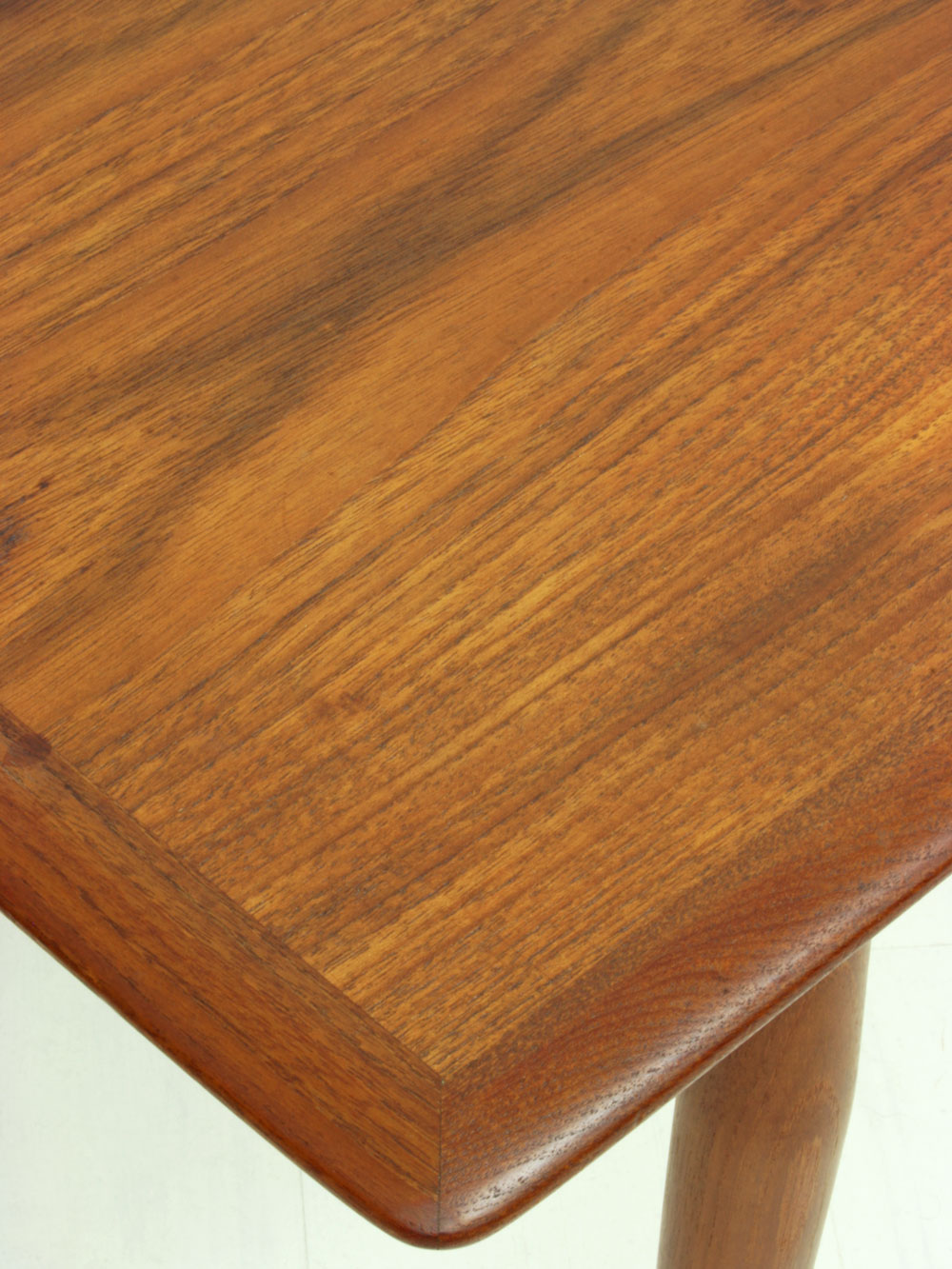 Teak Coffee Table With Brass Details Good Old Vintage • Design