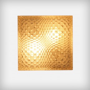 Geometrical Glass Wall Or Ceiling Lamp