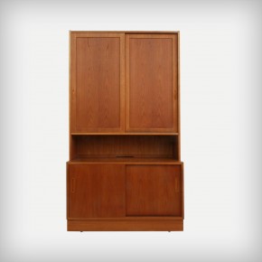 Teak Wall Unit Or Bookcase