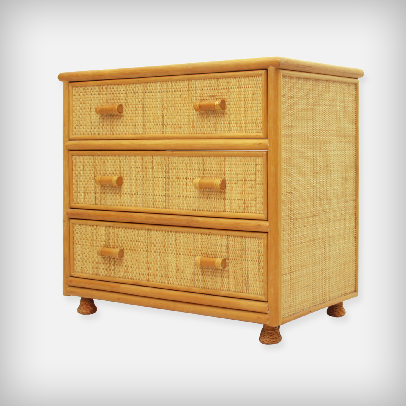 Rattan & Bamboo Chest Of Drawers Good Old Vintage • Design Furniture from the 50s, 60s and 70s Rattan & Bamboo Chest Of Drawers Good Old Vintage • Design Furniture from the 50s, 60s and 70s