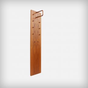 1 Of 2 Teak Coat Racks