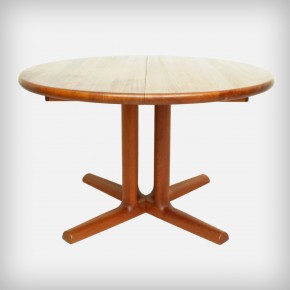 Extendible Solid Teak Dining Table