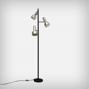 3 Armed Chrome Floor Lamp