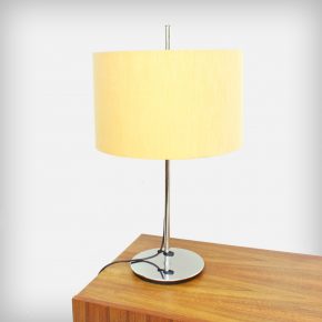 Adjustable Chrome Table Lamp