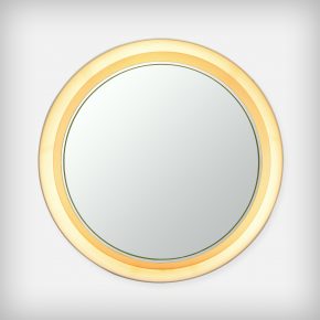 Round Illuminated Mirror