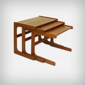 Set Of 3 Teak Nesting Tables