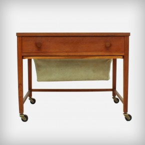 Small Teak Sewing Table