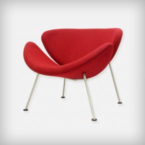 Early Red Lounge Chair • Model Orange Slice