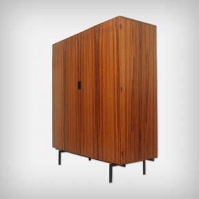 Teak & Metal Wardrobe • Model KU14