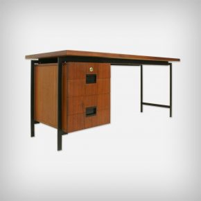 Teak & Metal Desk • Model EU01