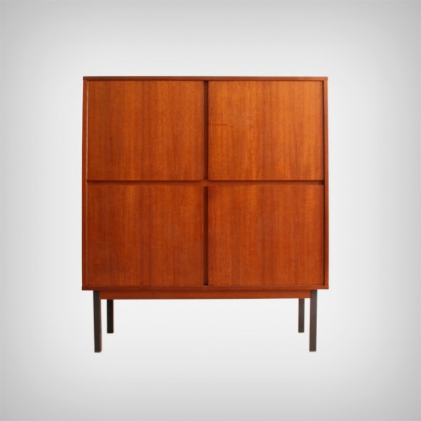 Teak Cupboard Good Old Vintage • Design Furniture from the 50s, 60s