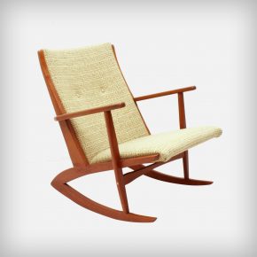 Solid Teak Rocking Chair • Model 97