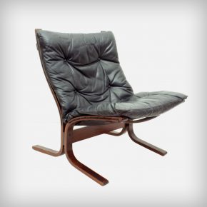 Plywood & Leather Chair • Model Siesta