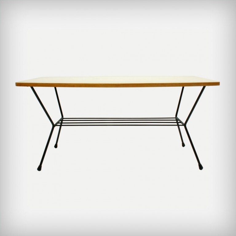 Small Cherry Wood Coffee Table | Good Old Vintage • Design Furniture