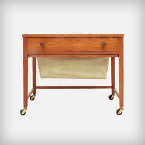 Small Teak Sewing Table