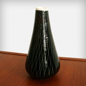 Small Black & White Vase